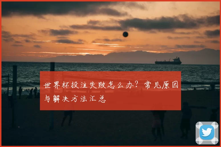 世界杯投注失败怎么办?常见原因与解决方法汇总