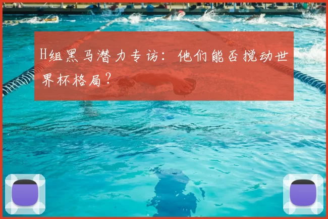 H组黑马潜力专访：他们能否搅动世界杯格局？
