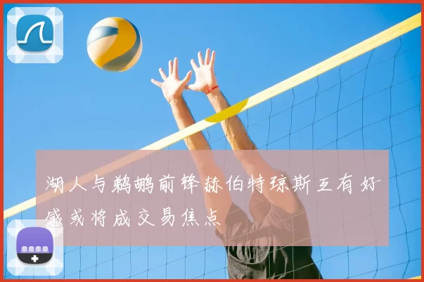 湖人与鹈鹕前锋赫伯特琼斯互有好感或将成交易焦点